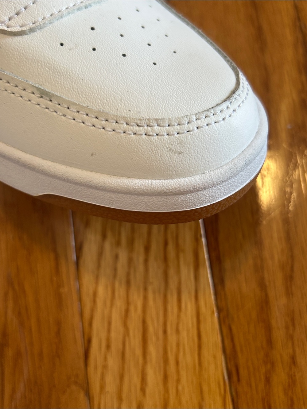 Reebok All-White Low-Top Athletic Sneakers - Picture 11 of 11